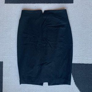 Express black pencil skirt